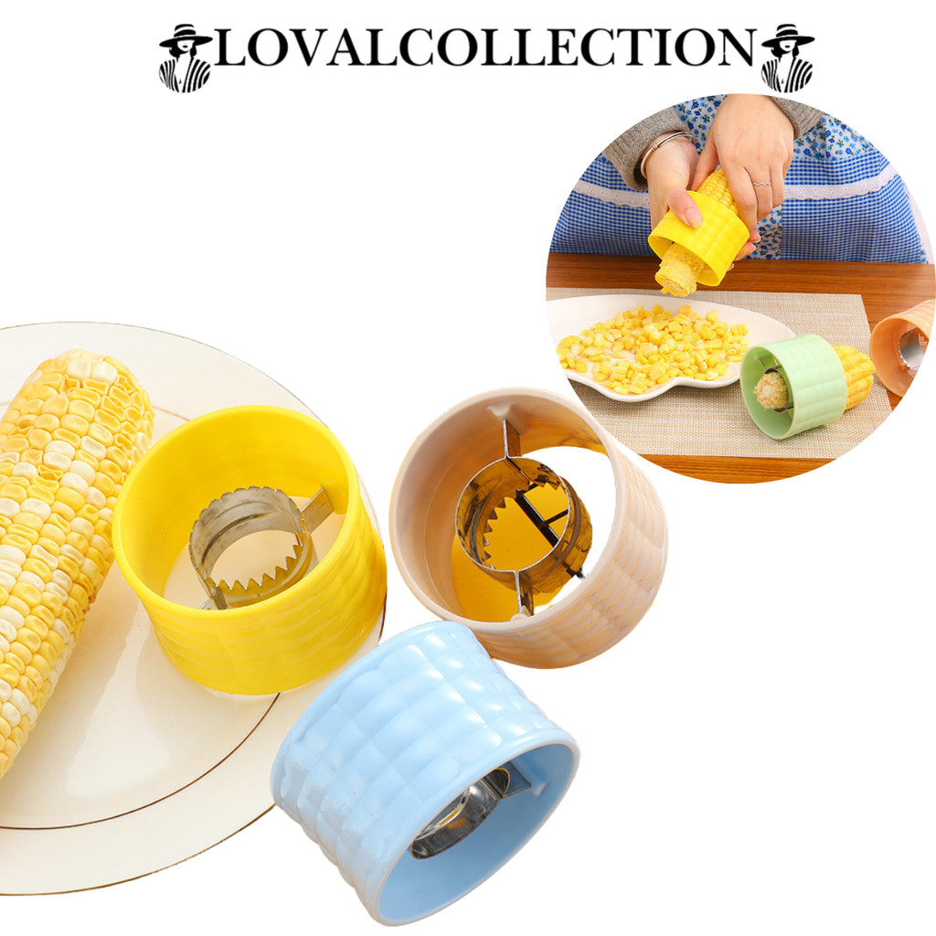 LC Serutan Jagung Bulat H1129 Alat Pengupas Jagung Manual Corn Peeler Model Putar