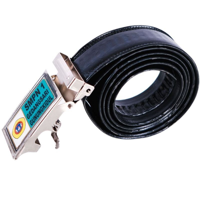 Custom Logo Gasper - Sabuk - Ikat Pinggang Sekolah Logo SD - SMP - SMA - SMK - POLOS Model REL