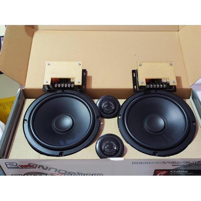 SPEAKER SPLIT 2 WAY CUBIG RHYTM XSOUND TERLARIS