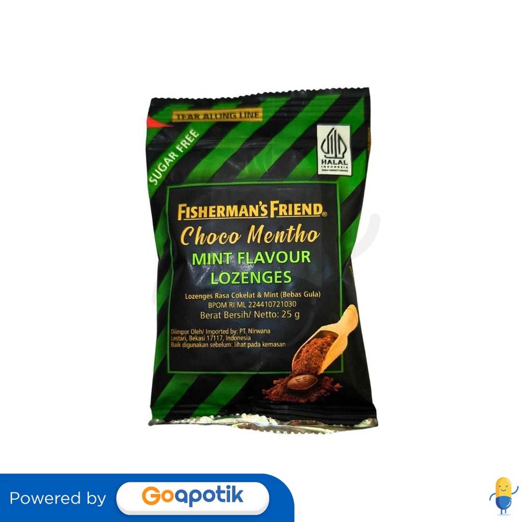Fisherman'S Friend Choco Mentho Mint 25 Gram