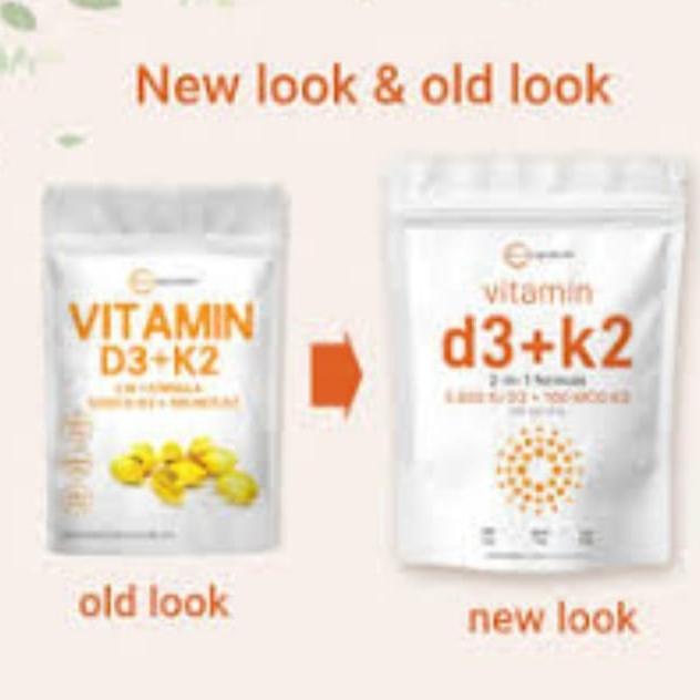 Promo Vitamin microingredients vitamin D3 k2 5000iu