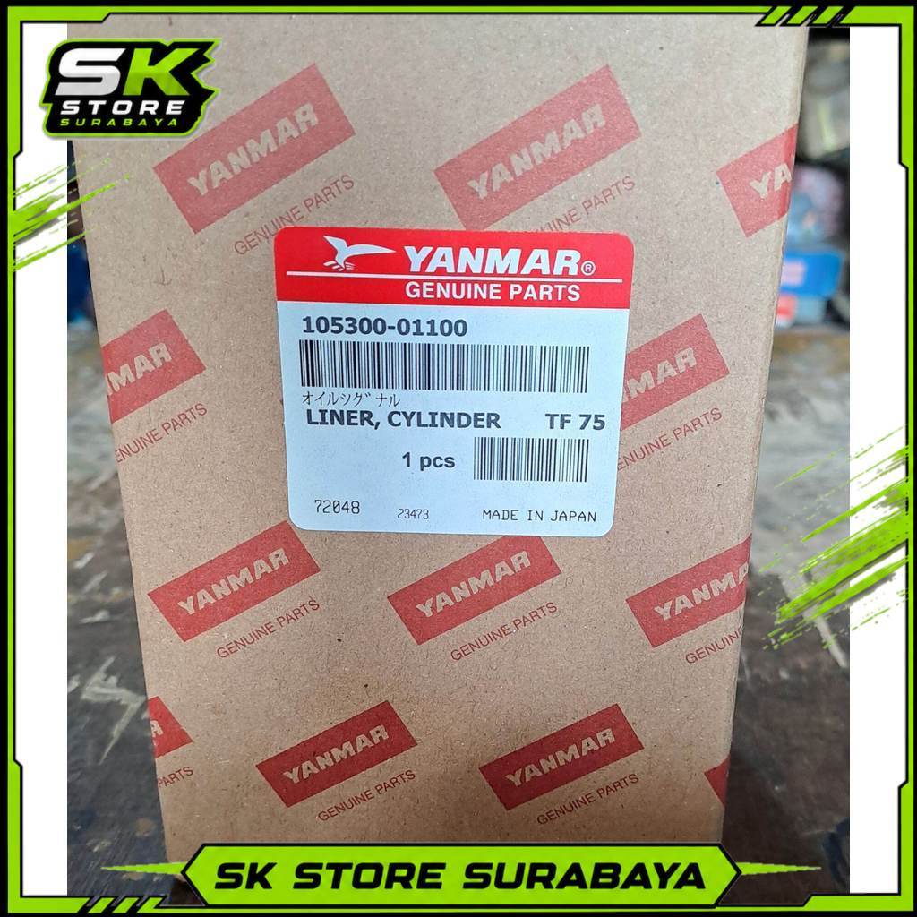 Boring Liner TF75 Cylinder Liner TF75 (80mm) Mesin Yanmar Kualitas Terbaik