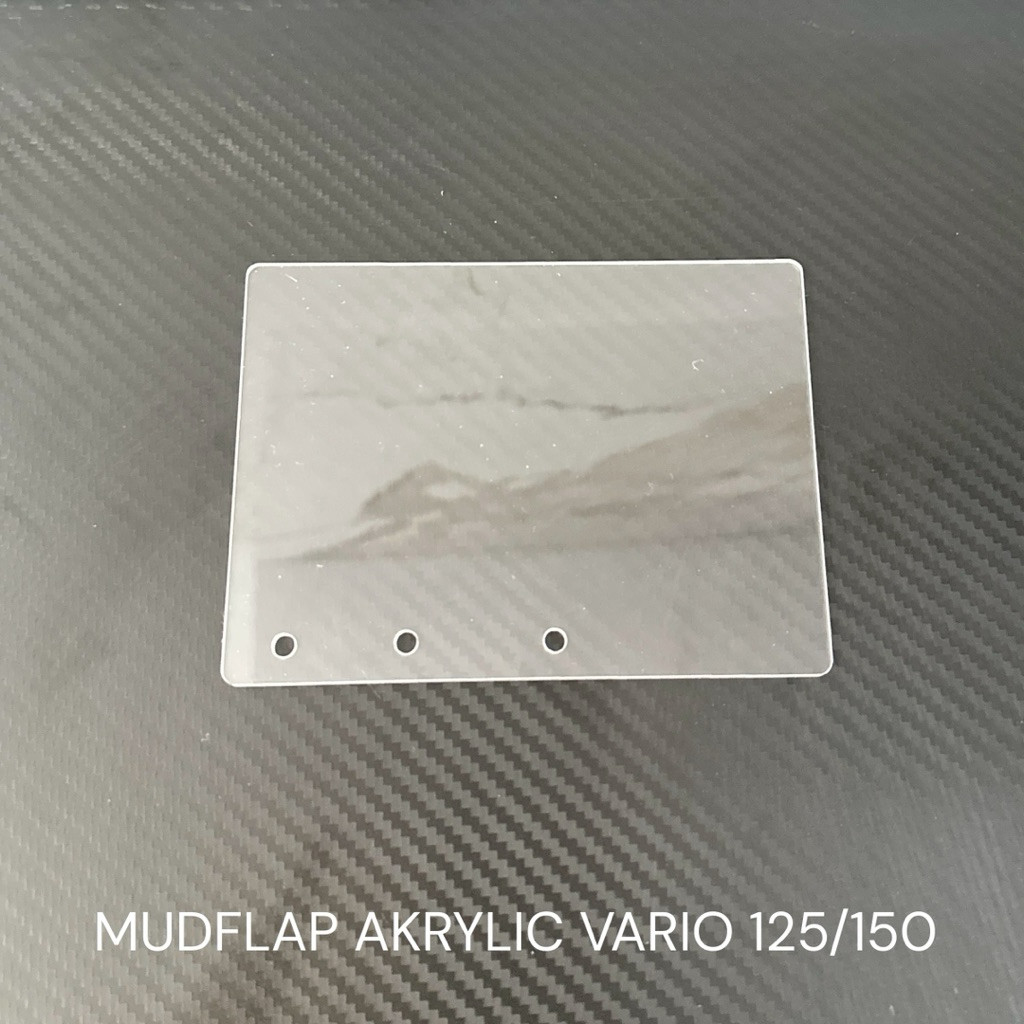 Mudflap Mud Flap Akrilik Vario 125 150 New LED OLD