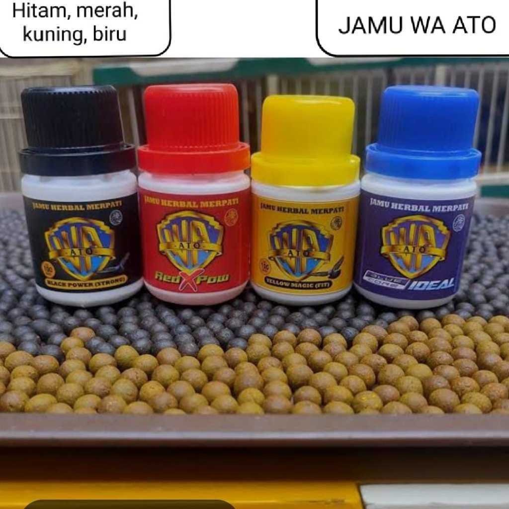 KAYDEN STORE JAMU MERPATI WA ATO VARIAN (H17AM-M3R4H-KUN1N9-B1RU) JAMU MERPATI
