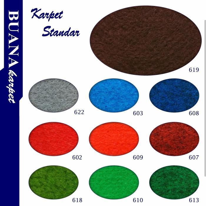 karpet buana meteran polos murah - 620