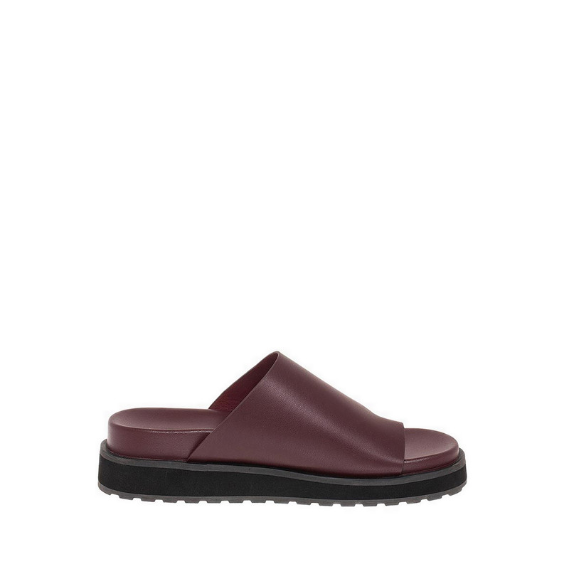 Payless State Street Womens Capri Sandals - Dark Red_05