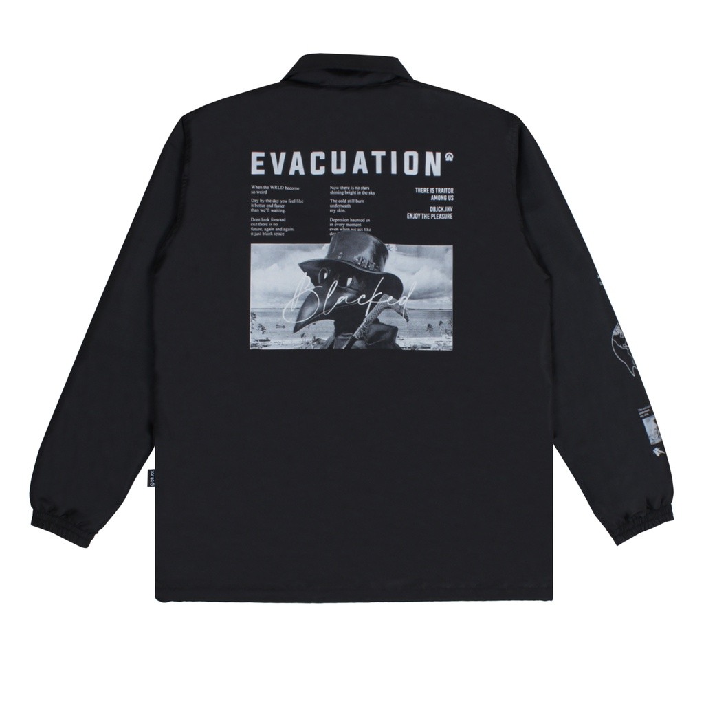 Dobujack Coach Jacket Evacuation Black | M2