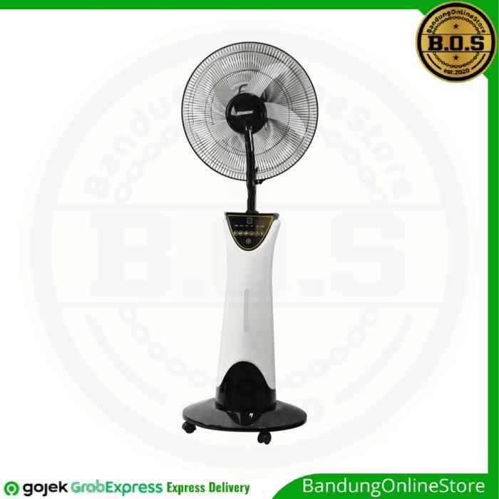 Misty Fan Krisbow Kipas Angin Uap Embun 40 Cm Kipas Angin Lantai