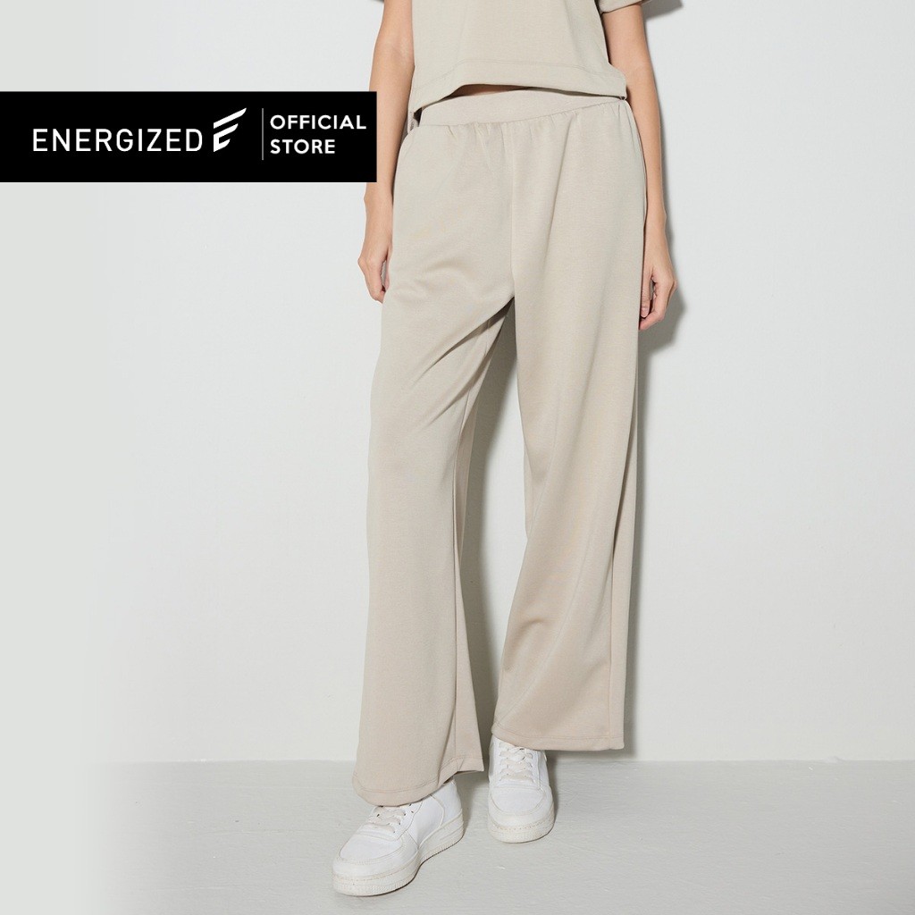 Energized Pants Neoprene Effect Wide Pants 501-110111