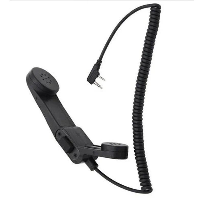 Military Handheld Telephone PTT Shoulder Mic Speaker Microphone for BaoFeng UV5R UV-5R BF-888s GT-3 