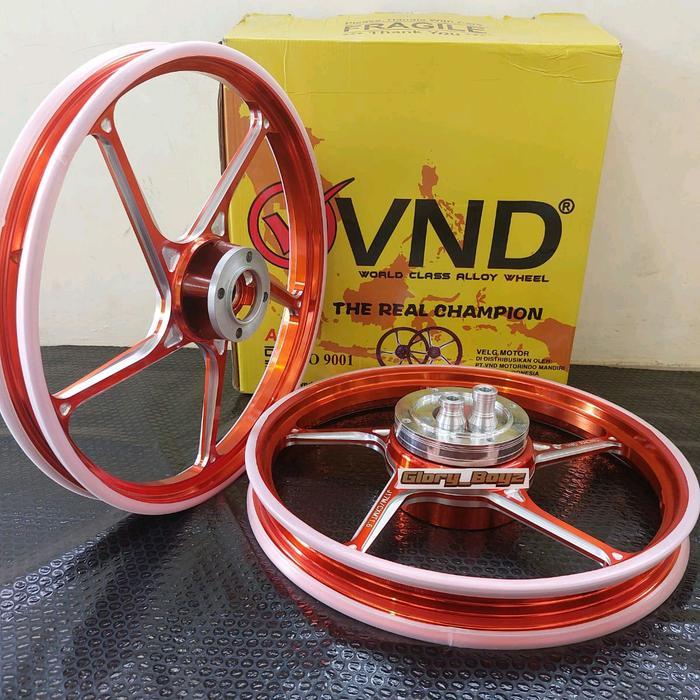 Velg VND AK 55 Ring 17 Vario 160 CBS/ABS - red, vario 160 cbs