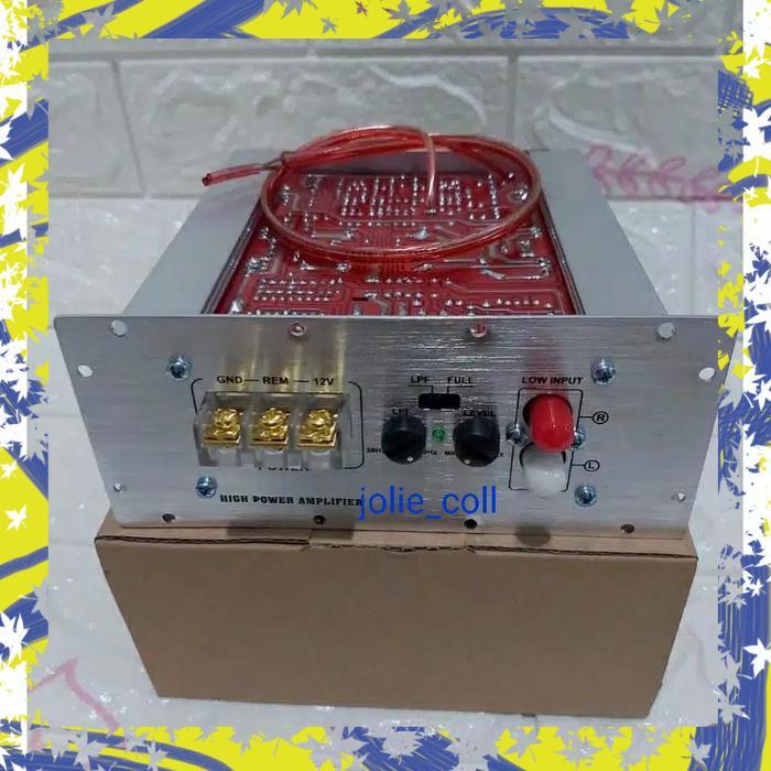 Kit bass tube subwoofer amplifier 12 volt