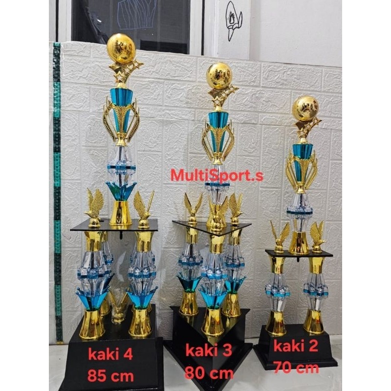 PIALA TROPHY BOLA TENIS MEJA VOLLY BADMINTON FUTSAL PAKET KAKI 4 KAKI 3 KAKI 2 SET
