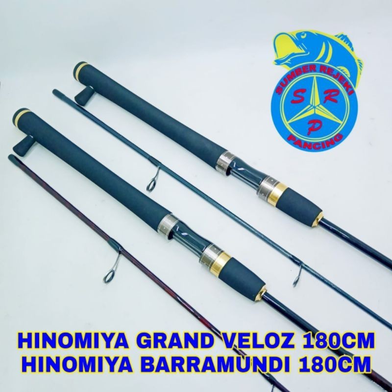 Joran Hinomiya barramundi ulir dan grand veloz