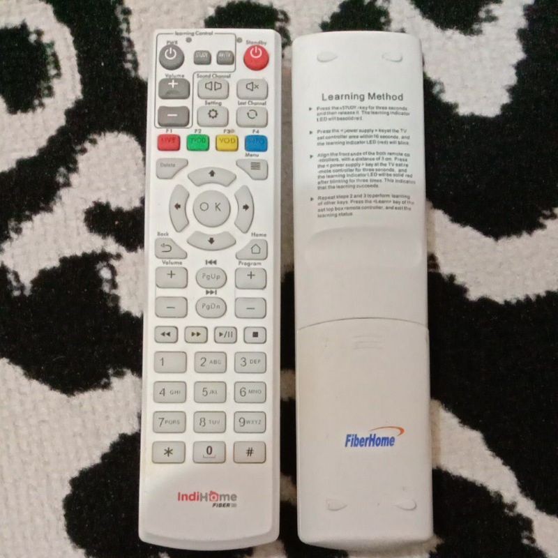 Remot Indi H Remote STB ZTE Indi Home U see Fiberhome ZTE4