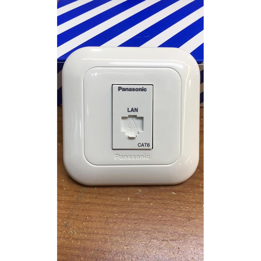 Outlet data cat 6 PANASONIC WIDE SERIES / panasonic cat6 / panasonic
