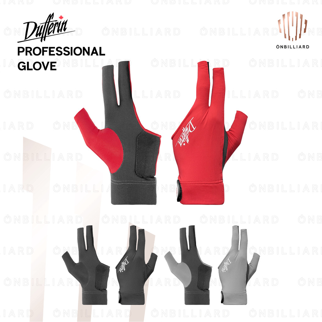 DUFFERIN Glove Open Finger Sarung Tangan Billiard Gloves Billiar DUFFERIN Glove