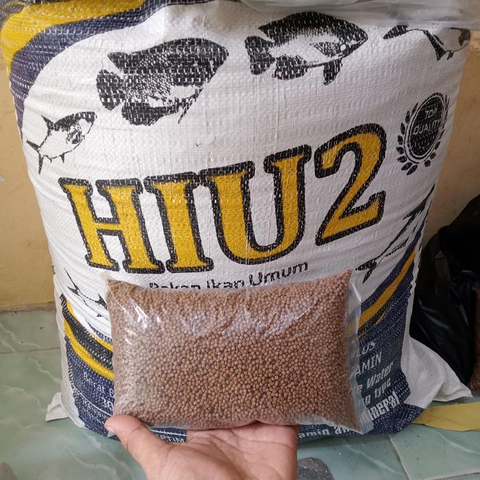 Pakan ikan lele gurami nila 2mm (500 gr)