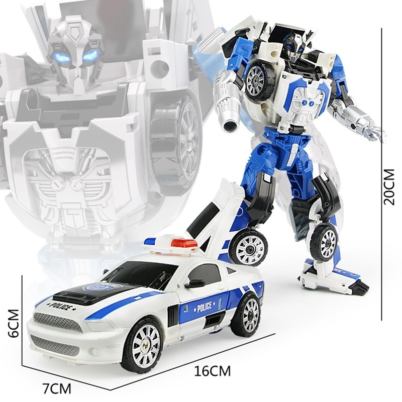 Transformation Alloy Deformation Robot 2 In 1 Car Model Vehicle Toys Action Figure Boys  Transformat