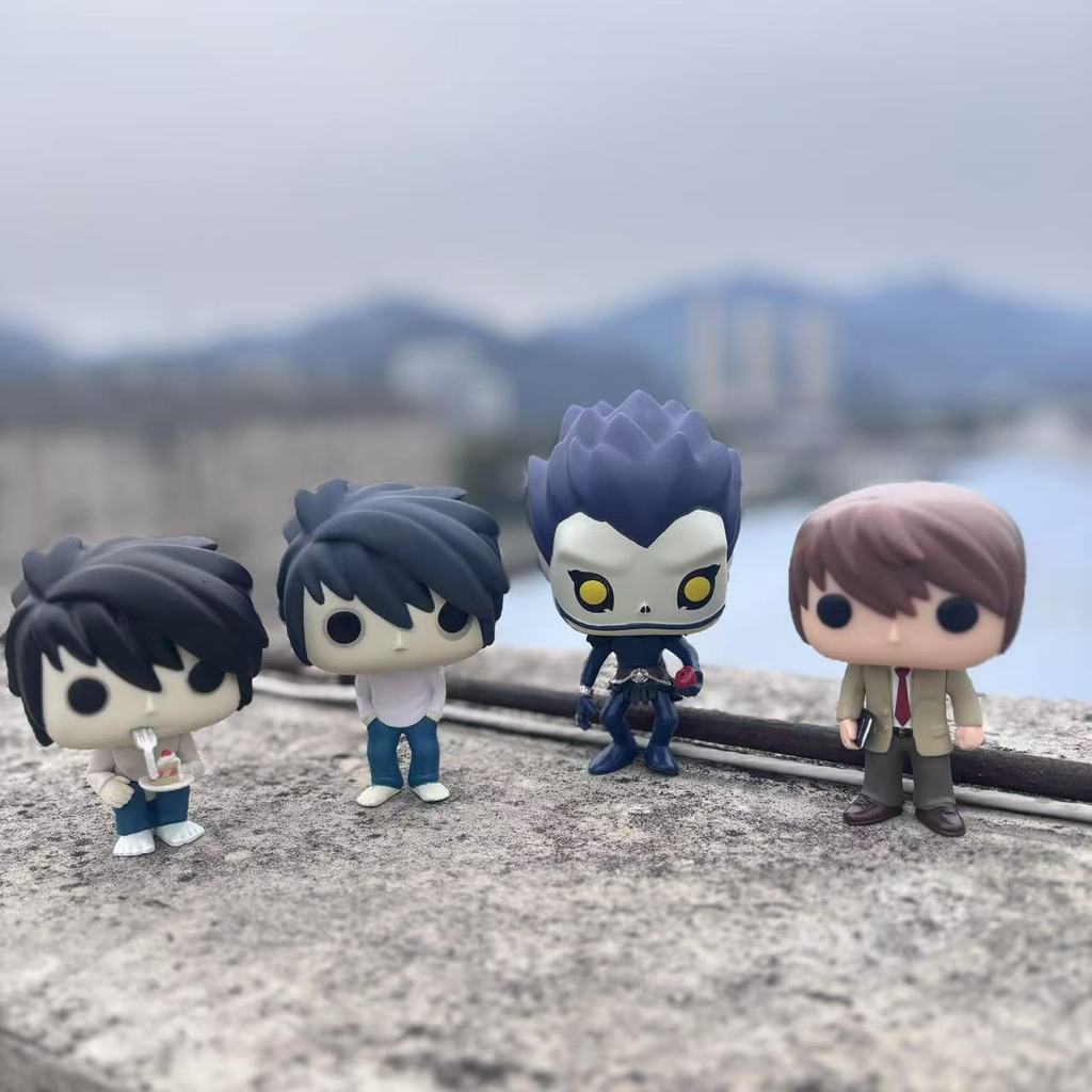 Anime Death Note Ryuk L Light 10cm Action Figure Toys