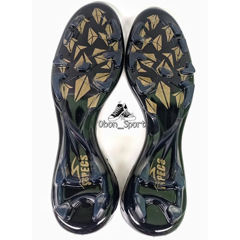 NEW Sol Speatu Bola - Bawahan Sepatu Bola Corak SPCS || Outsole Sepatu Bola Model Mizuno - Hitam gol
