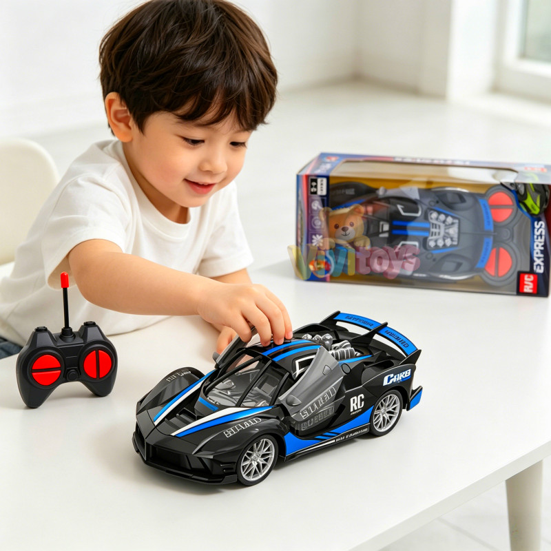 Vivitoys  Mobil balap remote control yang modis dan keren/drift yang dapat berbelok dengan cepat/mob