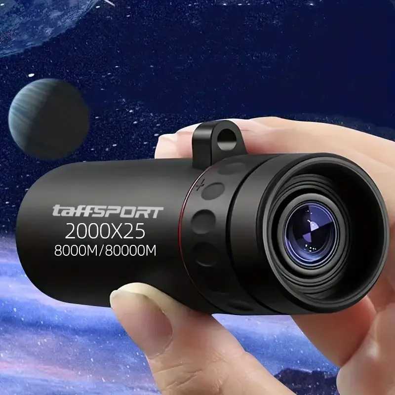 COD Teropong Monocular Jarak Jauh Optical Zoom Pembesaran Hingga 2000x Kali Model Lensa Prisma BAK4 