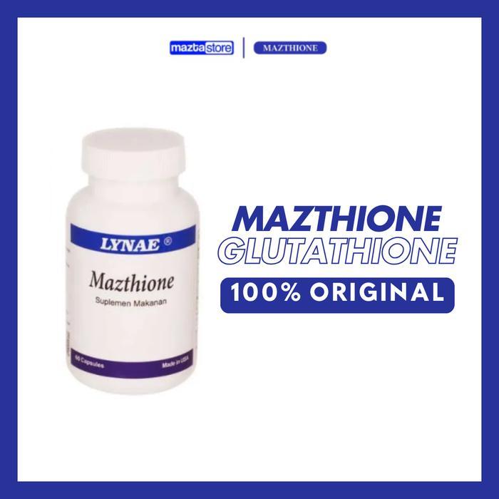 MAZTASTORE - Lynae Mazthione 30 60 Kapsul Mazthione Glutathione Untuk Mencerahkan Kulit - Mazthione 