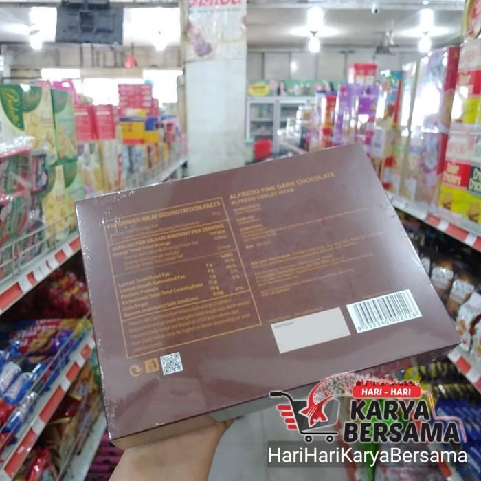 ALFREDO FINE DARK CHOCOLATE COKELAT HITAM BOX 110GR