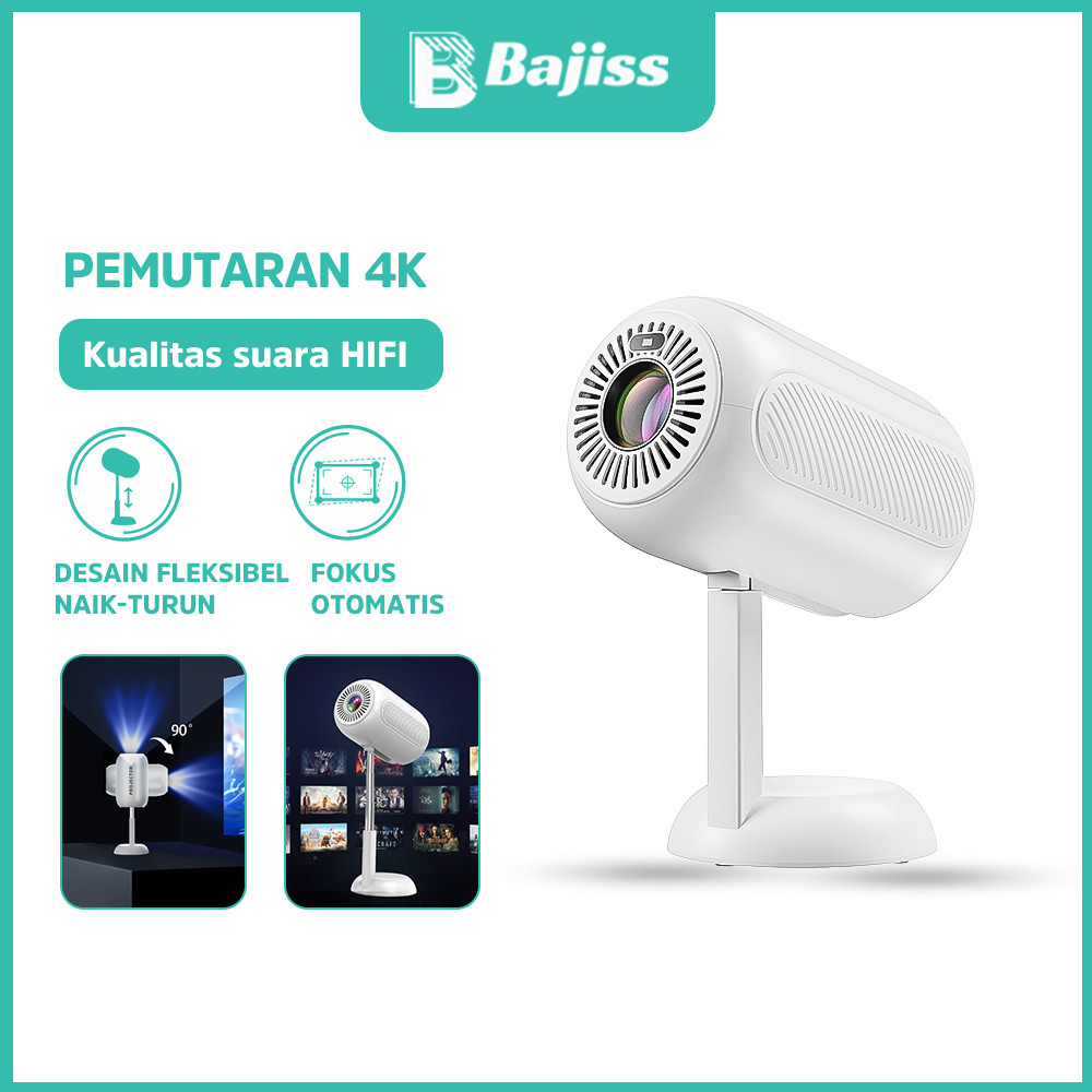 Home theater mini pintar dengan proyektor TV