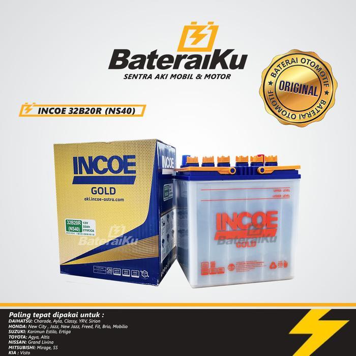 Aki Incoe Hybrid NS40 Aki Hybrid Aki Mobil Avanza, Xenia, Carry, Rush, Futura