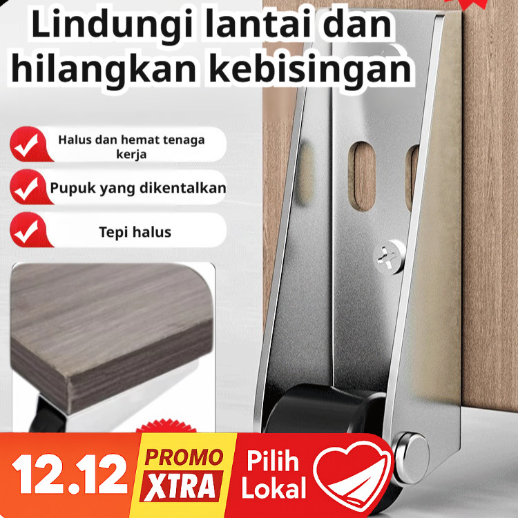 Terlaris Sliding Door Support Wheel/Katrol Penyangga Pintu Terkulai/Roda Pintu Lemari Geser/ Roda Sl