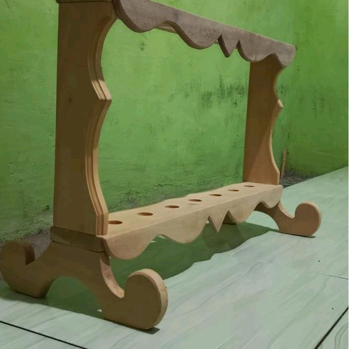 Jagrak Keris isi 7 lubang bintang #Jagrak keris tmbk #Display Keris Buatan tangan Tegak Dapat disesu