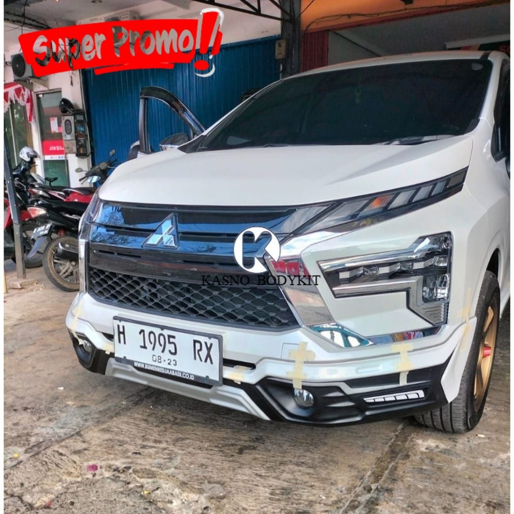 (Ready Stok) bodykit mitsubishi xpander refines 2022 2023 2024 2025 body kit expander (Poksi hitam d