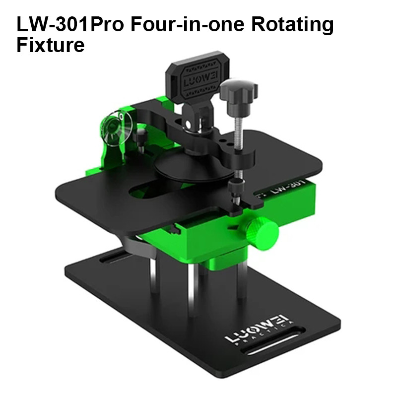 Luowei LW-301Pro Multifunctional 4 in 1 Rotating Fixture LCD Screen Separator for Phone Rear Cover G