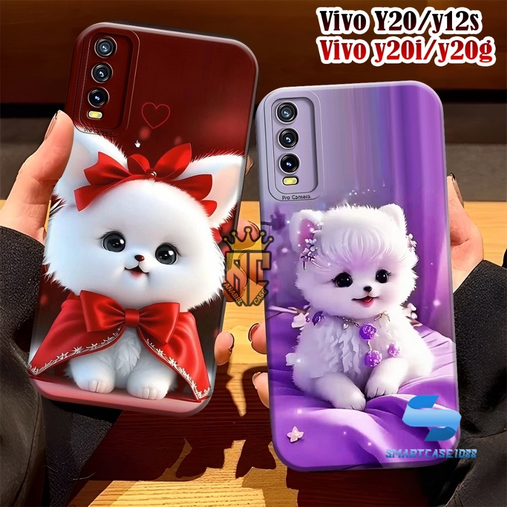 Softcase VIVO Y12S Y20 Y20S Y20A Y20SG Y20I Fashion Case Motif Kucing Cute - Case Cantik - Case Vivo