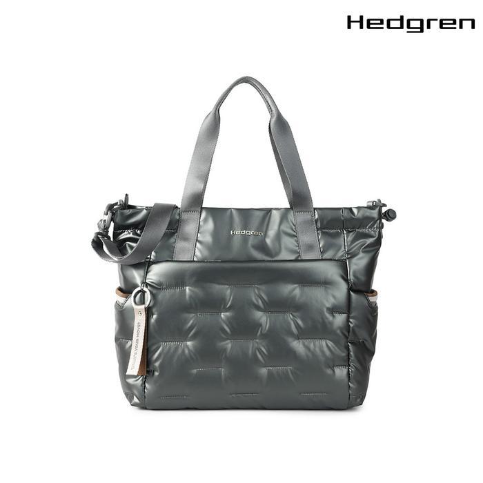 Hedgren Puffer Tote Bag Black Ink