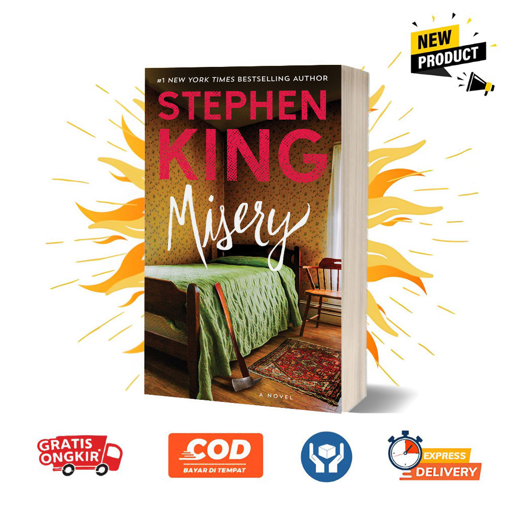 Misery by Stephen King (English)