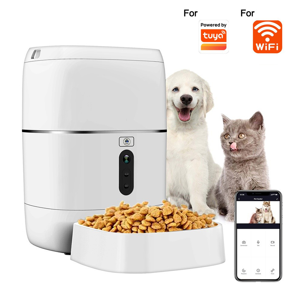 Pet Smart Feeder Cat Automatic Feeng Dog Cat Food Feeng Maine With Camera Smart Pet Feeder Automatic