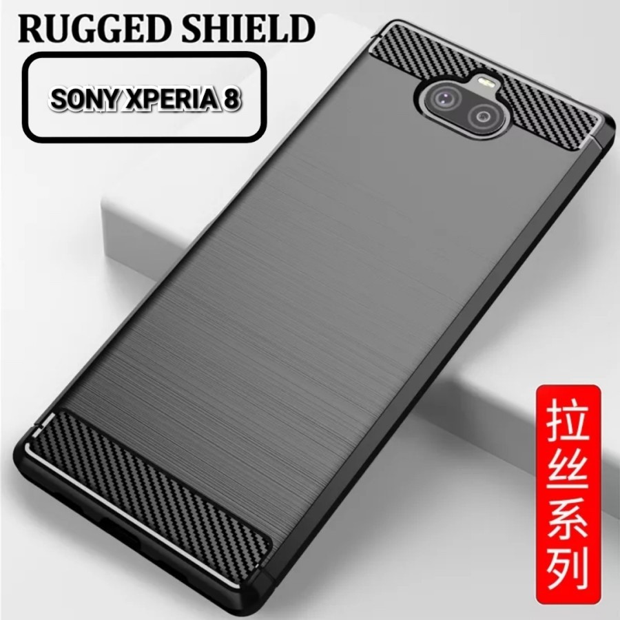 CASE SONY XPERIA 8 SLIM ARMOR CARBON FIBER