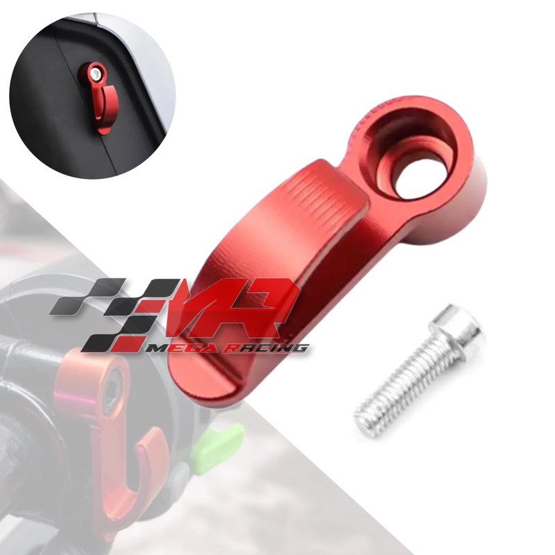 Gantungan Barang Motor  Gantungan Spion Cnc Akseoris Motor Pcx Adv Scoopy Xrider Beat Street Xmax Fi