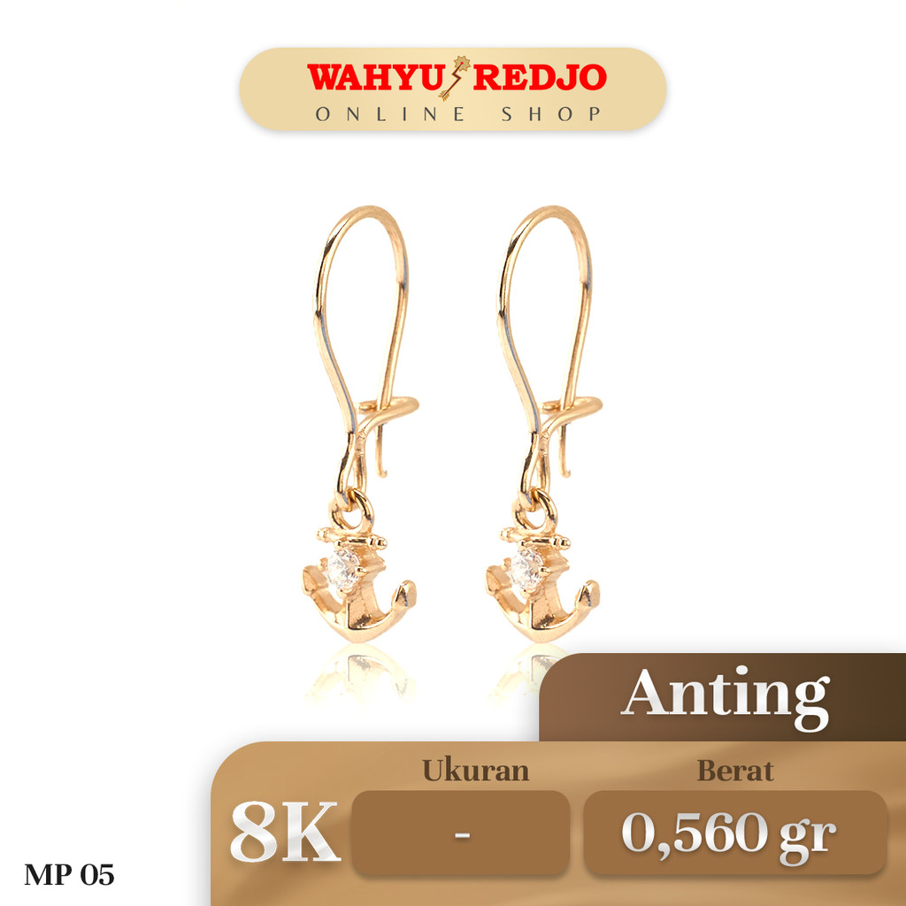 Anting-Anting Emas Gondel 8K Wahyu Redjo AN-8K-30021749
