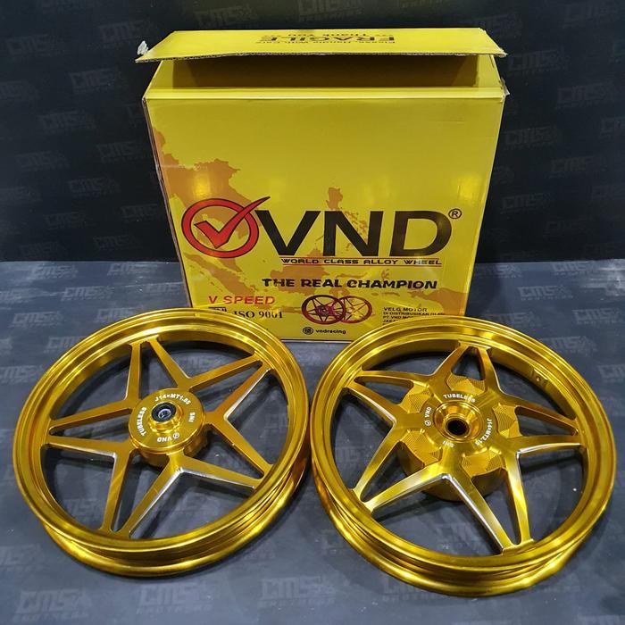 Velg Velek VND V Speed Model Bintang Honda Vario 110 Beat Scoopy Gold