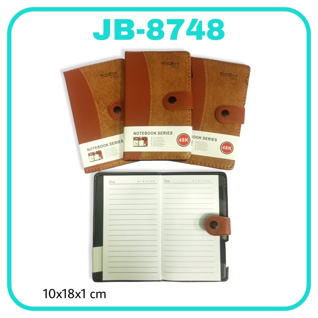 GG Buku Agenda Kancing 48K / Buku Planner / Buku Kerja / Buku Catatan / Agenda / Buku Agenda