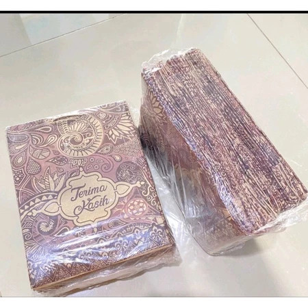 Paperbag Batik Snack/ tas kertas batik/ tas tundung