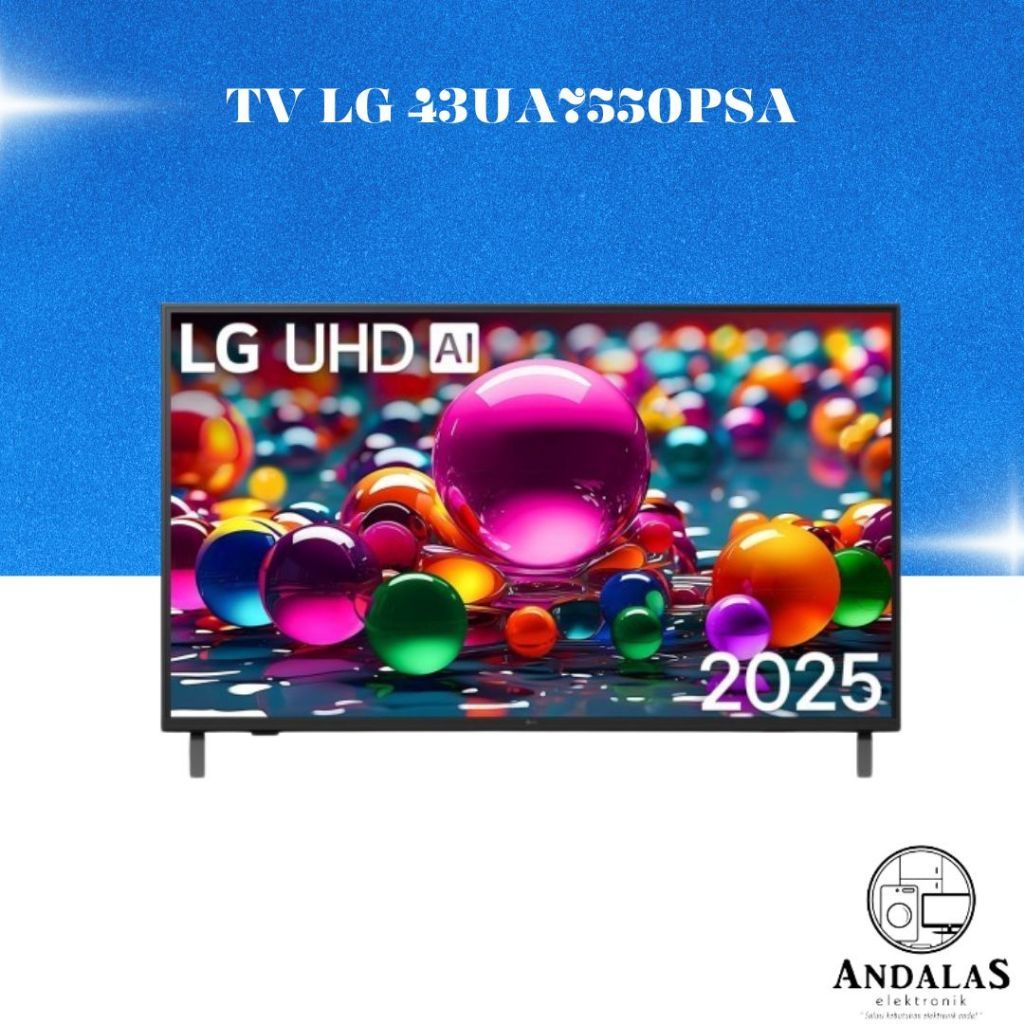 TV Smart LG 43UA7500 UHD 43 inci AI UA75 4K 2025 Garansi Resmi / LG TV 32 INCH 32LQ630BPSA Smart TV 