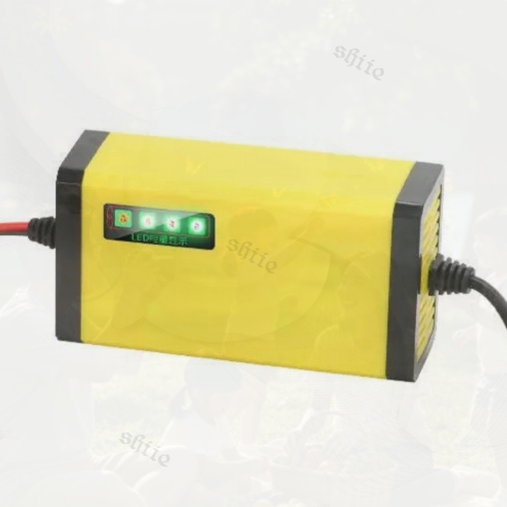 Charger Aki Portable Aki Motor Mobil 12v 2a 12v/12a Portable Otomatis Charger Accu Carger Aki Portab