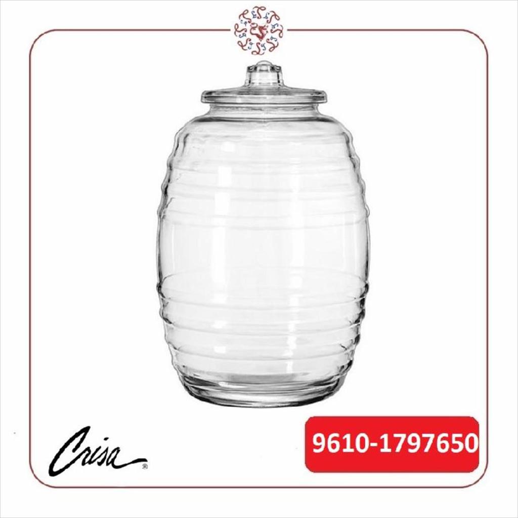 Libbey Glass Food Canister/ Jar / Toples Makanan Kaca 20 Liter