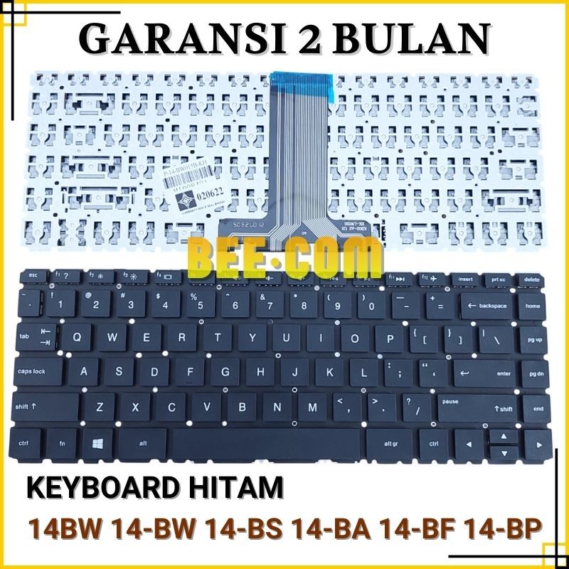 Keyboard For HP 14-BW 14-bw010AU 14-bw500AU 14-bw518AU 14-bs001TU -BEE