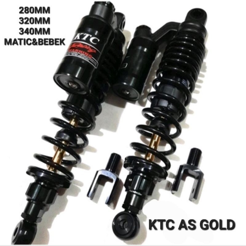 TERMURAH shockbreaker belakang motor bebek matic KTC EXTREME EVO shock tabung atas PNP PCX AEROX NMA